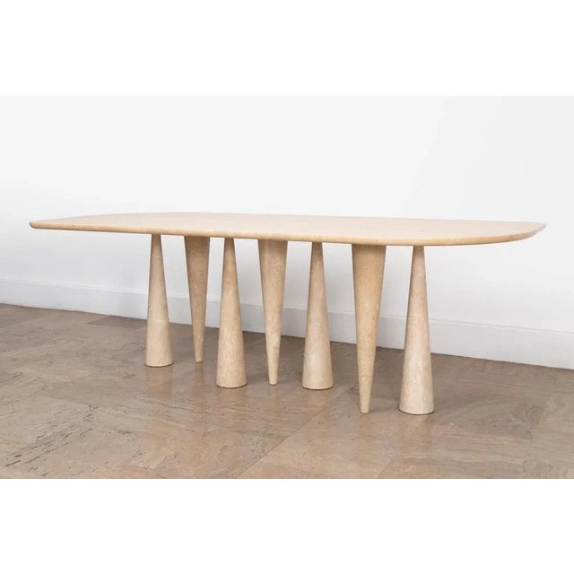 Medium Silvia Dining Table by Moure Studio For Sale - Image 10 of 12