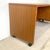 Vintage Mid-Century Scandinavian Modern Teak Single Pedestal Desk For Sale - Image 9 of 18