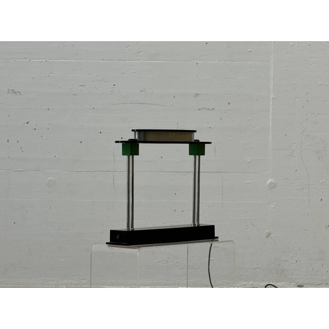 Artemide Pausania Table Lamp by Ettore Sottsass Jr. for Artemide, Italy, 1980s For Sale - Image 4 of 17