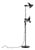 Vintage Metal Floor Lamp, 1980s For Sale