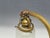 Art Nouveau Night Lamp in Glass and Metal, Germany, 1900s For Sale - Image 6 of 9
