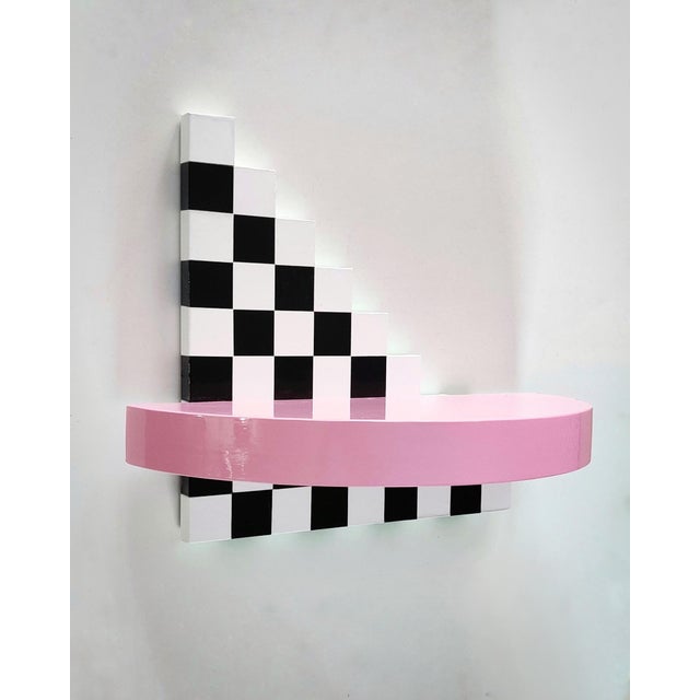 Contemporary The Shelfie Checkerboard by Jakob Mizrahi For Sale - Image 3 of 5