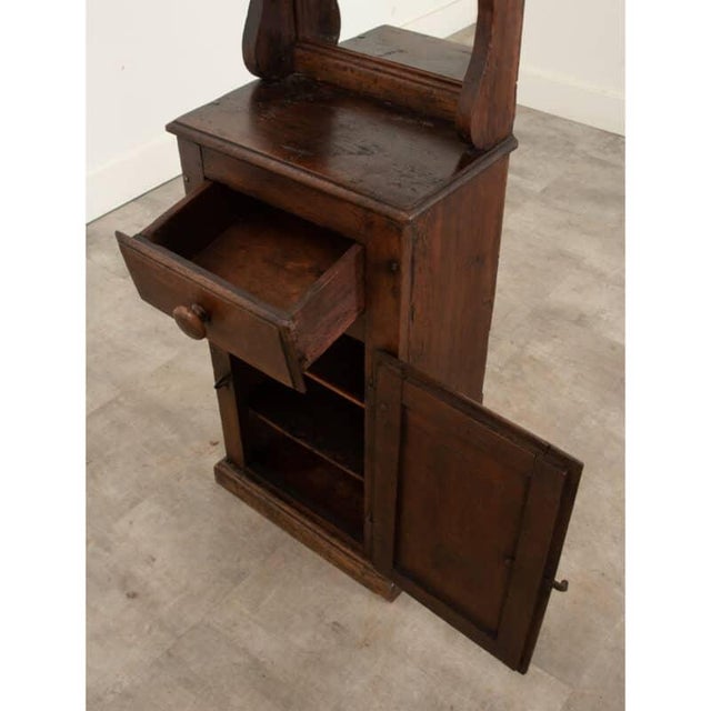 English 18th Century Narrow Oak Cupboard For Sale - Image 11 of 11