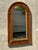 Vintage Coastal Arched Rattan Mirror For Sale - Image 4 of 7