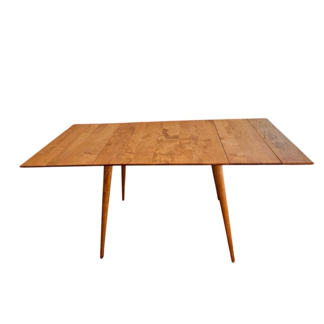 Mid-Century Modern Attributed to Paul McCobb Planner Group Dining Table — 1950s — Fully Restored Mid-Century Modern Classic For Sale - Image 3 of 5