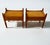 Mid-Century Modern Brutalist Oak Nightstands attributed to Henning Kjærnulf, 1970s, Set of 2 For Sale - Image 3 of 7