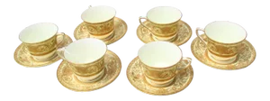 Royal Worcester Embassy Pattern Demitas Set - Set of 12