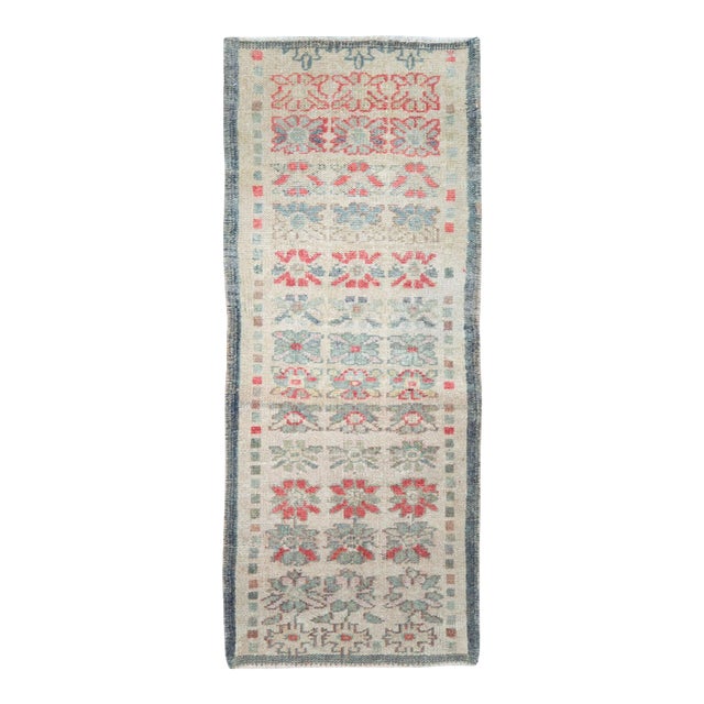 Galerie Shabab Collection Mid-20th Century Turkish Anatolian Throw Rug For Sale