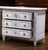 Late 19th Century 19th Century French Louis XVI Carved Painted Commode With Medallion Drawers For Sale - Image 5 of 11