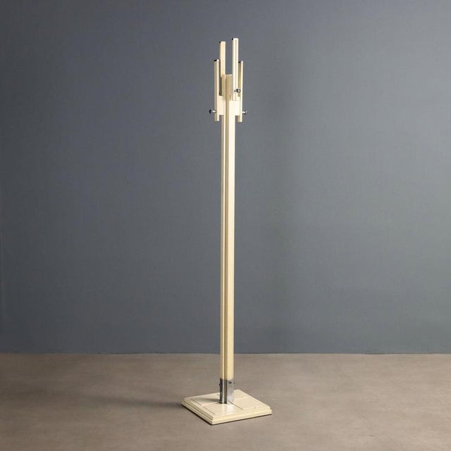 Cream Coat Stand by Carlo De Carli for Fiarm, 1960s For Sale - Image 8 of 8