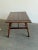 1970s 1940's Trestle Dining Table With Leaf Extensions For Sale - Image 5 of 18