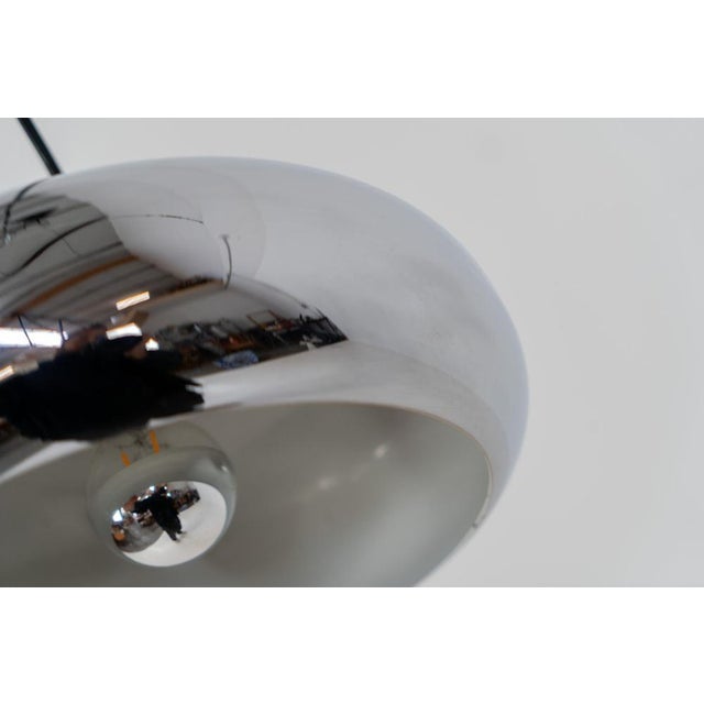 Chrome Pendant Lamp by Richard Carruthers for Ateljé Lyktan For Sale - Image 10 of 11