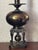 Stiffel Mid 20th Century Stiffel Style Brass Lamp With Black Shade For Sale - Image 4 of 10