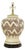 Vintage Tribal Pattern Ceramic Ginger Jar Table Lamp For Sale