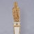 Stone Tall Neo-Deco Tessellated Stone Pedestal, Attributed to Maitland-Smith For Sale - Image 7 of 10