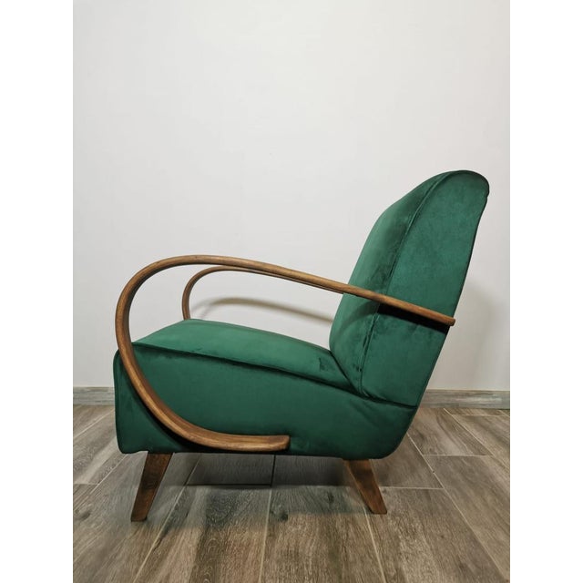 Armchair by Jindrich Halabala, 1940s For Sale - Image 11 of 18