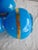 Mid 19th Century Pair of French Napoleon III Bleu Opaline Vases For Sale - Image 6 of 8