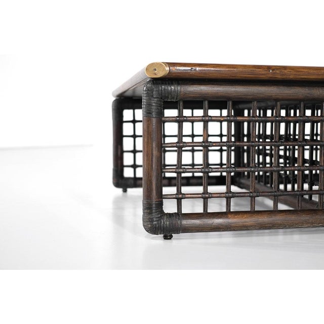 Wood Basilian Coffee Table by Tobia & Afra Scarpa for B&B Italia, 1970s For Sale - Image 7 of 16