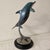 Modern Dale J Evers Centerpiece Dolphin Sculpture Sky Dance II Signed and Numbered 29/250 For Sale - Image 3 of 16