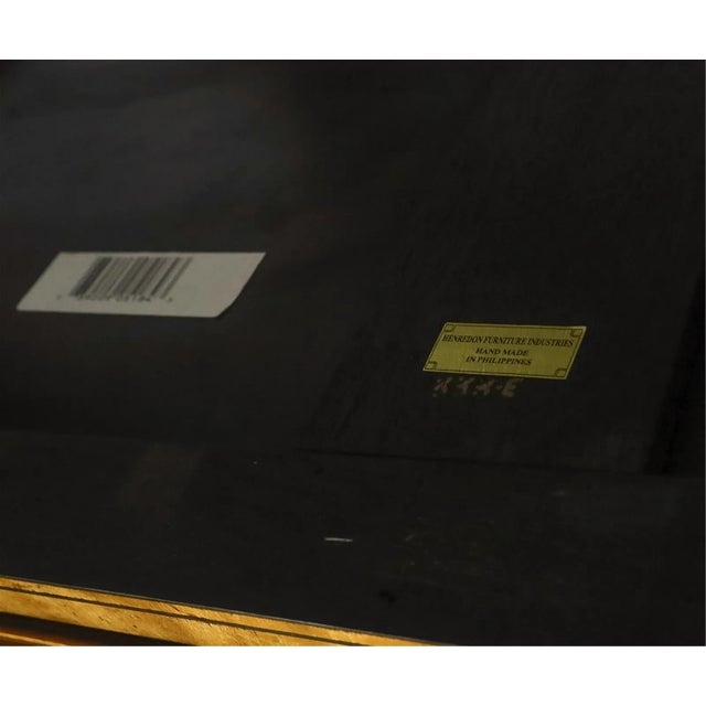 Brown 1980s Henredon Sofa Table For Sale - Image 8 of 9