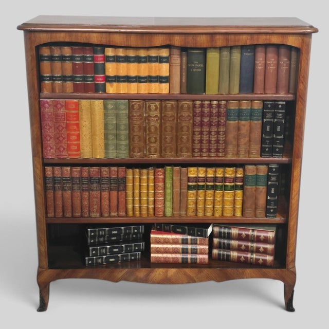 French Open Adjustable Library Bookcase, 1900 For Sale - Image 13 of 14