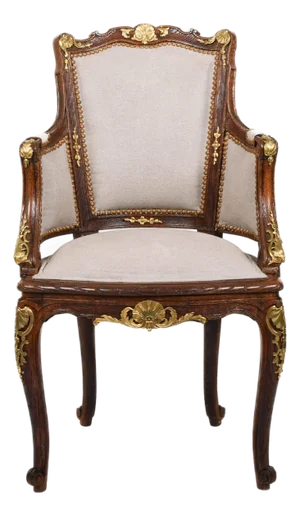 Early 20th Century Antique French Louis XVI Parlor Chair