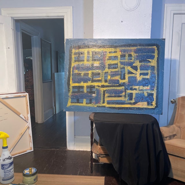 Nice painting by John Frates titled “distant lights”, multiple directional, certificate of authenticity with its invoice,...