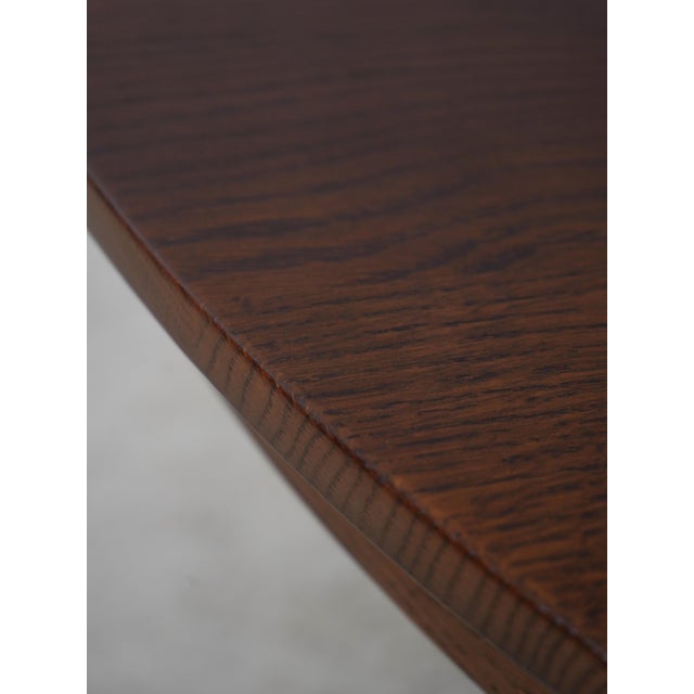 Stickley Round Mission Oak 52 Inch Dining Room Table For Sale In Philadelphia - Image 6 of 18