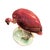 Mid 20th Century Mid 20th Century California Pottery Ceramic Grazing Tropical Pink Flamingo Figurine Statue For Sale - Image 5 of 7