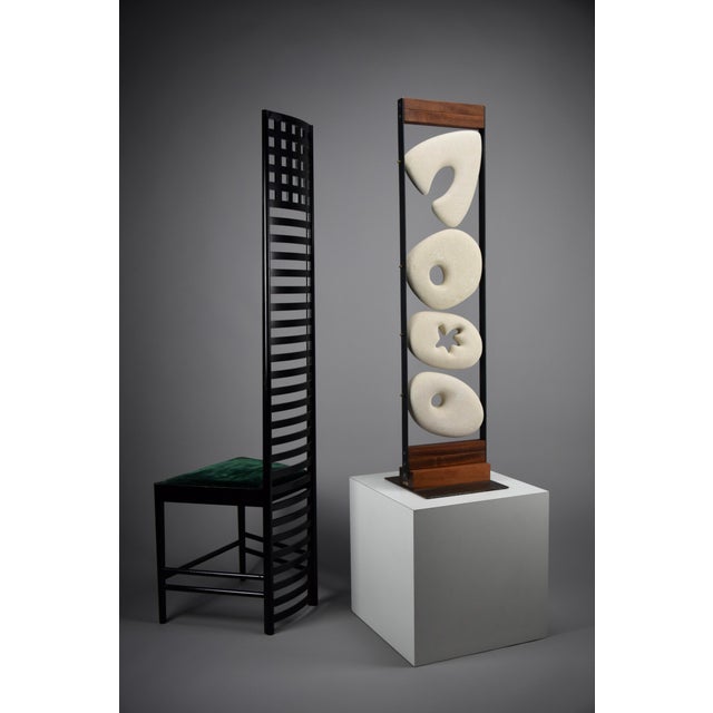 "piccolo totem 03" made of pietra di vicenza. Pietra di vicenza limestone is a distinguished natural stone revered for its...