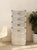 Mid 20th Century Mod Space Age Six-Drawer Metal Highboy Dresser For Sale - Image 12 of 12
