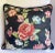Red Pair of Custom Made Geisha Floral Down Filled Pillows For Sale - Image 8 of 12