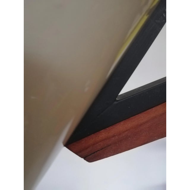 Yellow Mid-Century Italian Chandelier For Sale - Image 8 of 13