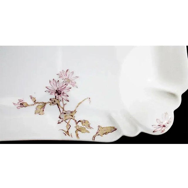 Haviland & Co. Late 19th C. Haviland Limoges Graduated Porcelain Serving Platters - Set of 3 For Sale - Image 4 of 5