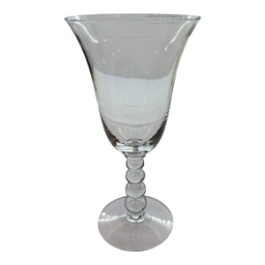 Mid 20th Century Imperial Glass Candlewick Water Goblet
