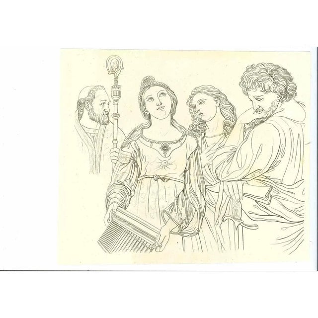 Historical scene is an original artwork realized by Thomas Holloway for Johann Caspar Lavater's "Essays on Physiognomy,...