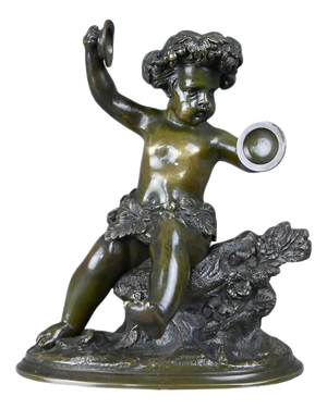 After Clodion, Bacchus with Cymbals, Late 19th Century, Bronze