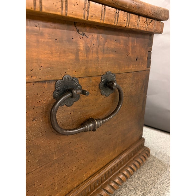 17th Century Renaissance-Styled Country French Coffer/Trunk For Sale - Image 9 of 10
