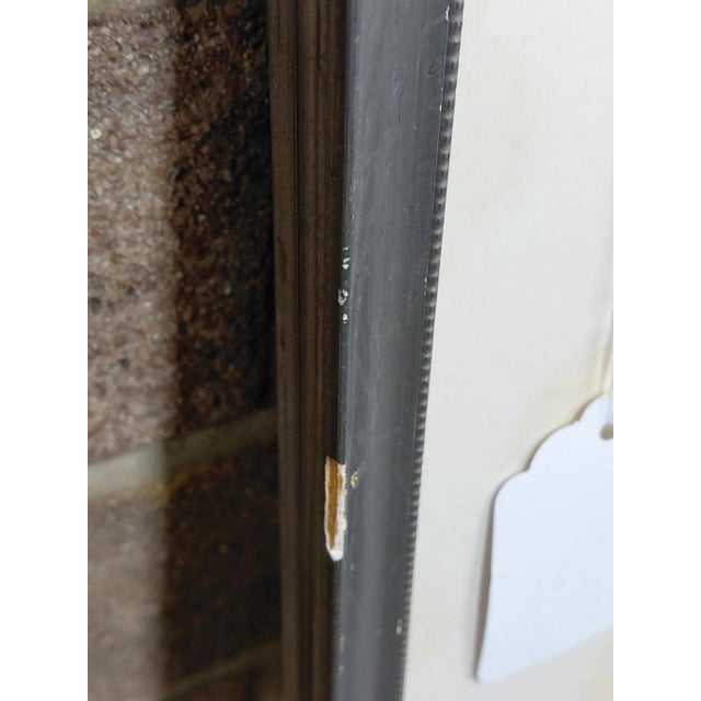 Framed Signed J. Akston "Untitled, 1967" Mixed Media Abstract Portait For Sale - Image 10 of 10