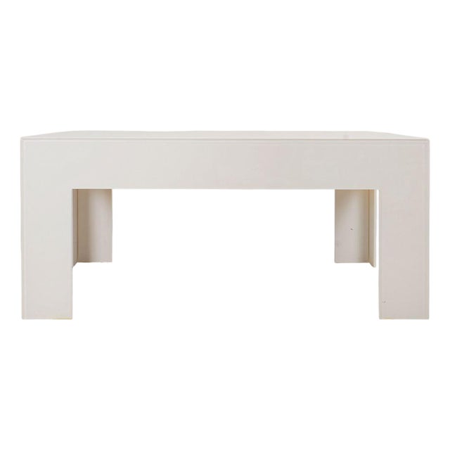 Glas Italia Atlantis Low Glass Coffee Table For Sale