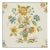 Sample - Schumacher Ashford Wallpaper in Ochre & Sky For Sale