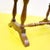 Wooden Worktable with Turned Legs and Drawer For Sale - Image 4 of 8