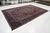 Persian Antique Kerman Persian Red Wool Rug With a Multicolored Floral Design For Sale - Image 3 of 11