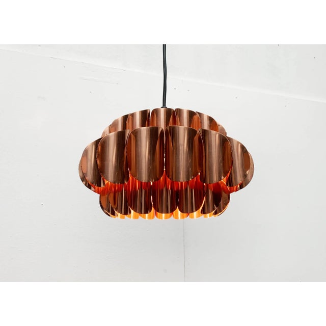 Mid-Century Modern Swiss Copper Type 810 Pendant Lamp by Hans Zender for Temde For Sale - Image 17 of 18