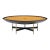Paul Tuttle and Winsor White for Baker Furniture Transition Collection Oak and Brass Coffee Table For Sale