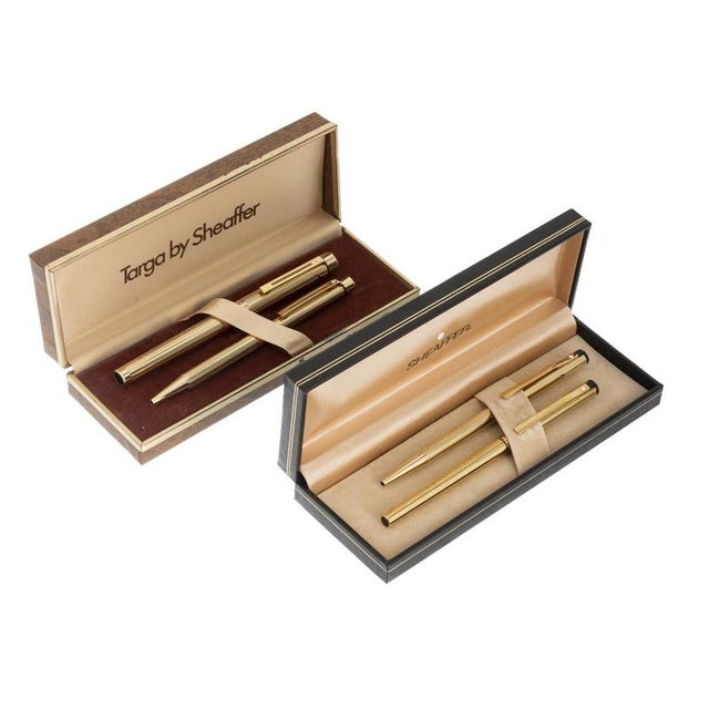 American Sheaffer Pen Set, Set of 2 For Sale - Image 6 of 6