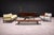 Beige Sofa in Rosewood & Leather, Liceu De Artes E Oficios, 1960s For Sale - Image 8 of 8