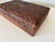 Antique Anglo-Indian Kashmir Hand-Carved Wood Jewelry Box Velvet Lined 1920s For Sale - Image 18 of 18