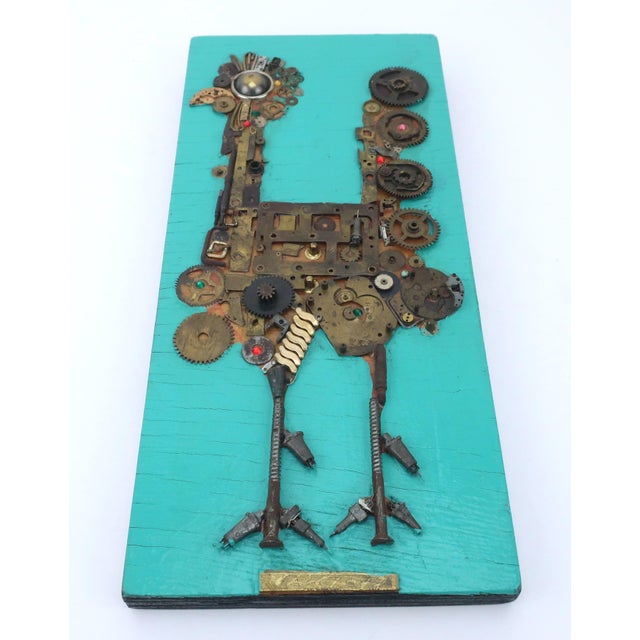 Shih Hwa Brutalist Chicken Assemblage Wall Sculpture, 1960's For Sale In Atlanta - Image 6 of 12