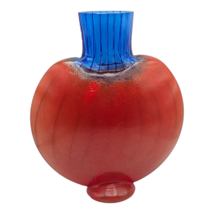 Kosta Boda "Bon Bon" Studio Art Glass Vase Designed by Kjell Engman